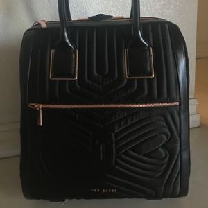 ted baker anisee quilted bow travel bag
